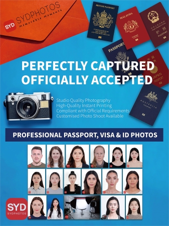 Passport & Visa Photos Sydney | Official Compliant Photos For All Countries